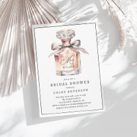 Elégante Fête des mariées de parfum Aquarelle Fanc