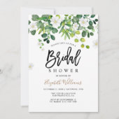 Invitation Elégante Fête des mariées de printemps du jardin b (Devant)