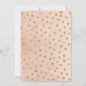 Invitation Elégante Fête des mariées de vin d'aquarelle moder (Dos)