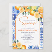 Invitation Élégante Fête des mariées d'été de la Squeeze Prin (Devant)