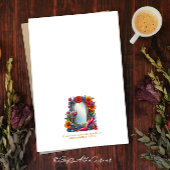 Invitation Élégante Fête des mariées florale de chaussures mi