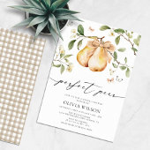 Invitation Élégante Fête des mariées florale parfaite