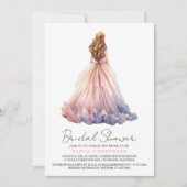 Invitation Élégante Fête des mariées Mariage moderne (Devant)