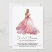 Invitation Élégante Fête des mariées Mariage moderne (Devant)