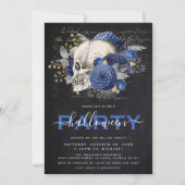 Invitation Élégante fête d'Halloween pour adultes (Devant)