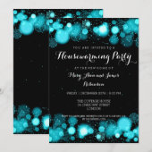 Invitation Élégante fête du réchauffement climatique d'hiver  (Devant / Derrière)