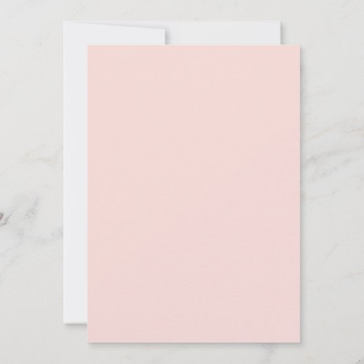 Invitation Élégante florale rose vif Enregistrer le Mariage d (Dos)