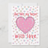 Invitation Elégante Ilovette Design Corvette C1 Illustration (Devant)