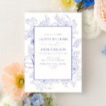 Invitation Élégante Lavande Lavande Florale Line Mariage d'ar<br><div class="desc">Votre faire-part de mariage est le premier aperçu que vos invités auront de votre grand jour, alors assurez-vous qu'il soit parfait ! Voici notre belle Lilac Lavender Floral Line Art Faire-part de mariage ! Cette invitation conviendra parfaitement aux couples qui recherchent quelque chose de différent et d'unique. Le magnifique art...</div>