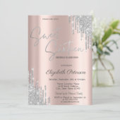 Invitation Élégante Lecteurs modernes en argent doux 16 (Debout devant)