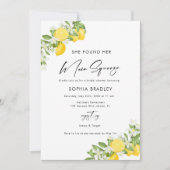 Invitation Élégante Main Squeeze Bridal Shower (Devant)