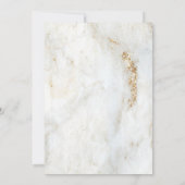 Invitation Élégante mariée moderne avec Fête des mariées Rose (Dos)