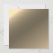 Invitation Élégante Marine Bleu et Gold Graduation Party (Dos)