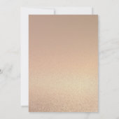 Invitation Elégante marine et Mariage floral de Bourgogne (Dos)