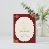 Invitation élégante modifiable (Debout devant)