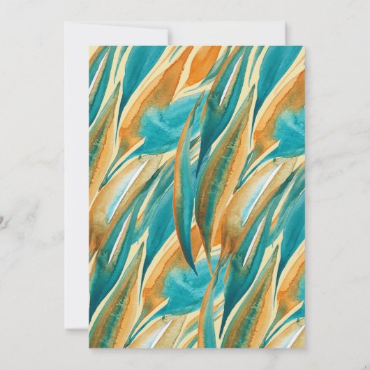 Invitation Élégante Parties scintillant Gold Calligraphie Ann (Dos)