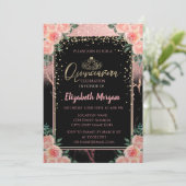 Invitation Elégante Parties scintillant moderne Gold Tiara, F (Debout devant)