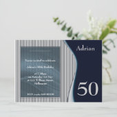 Invitation élégante pour homme (Debout devant)