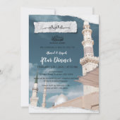 Invitation élégante pour Iftar de Ramadan avec Mos (Devant)