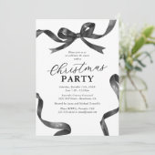 Invitation élégante pour la fête de Noël (Debout devant)