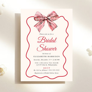 Invitation élégante pour la fête prénuptiale à rub