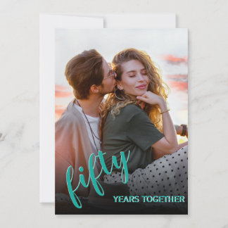Invitation élégante pour l'anniversaire de mariage