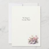 Invitation élégante pour le 1er Récital de Danse d (Dos)