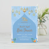Invitation élégante pour le dîner Iftar à l'aquare (Debout devant)