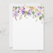 Invitation élégante pour les 50 ans de mariage cou (Dos)