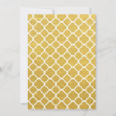 Invitation élégante pour les 50 ans de mariage en (Dos)