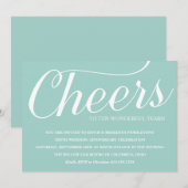 Invitation élégante pour un 10e anniversaire de ma (Devant / Derrière)