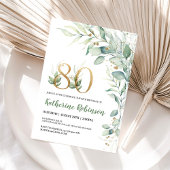 Invitation élégante pour un brunch d'anniversaire 