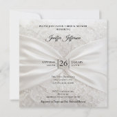 Invitation élégante pour une douche de mariée (Dos)