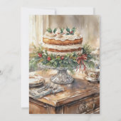 Invitation élégante pour une fête d'anniversaire a (Dos)