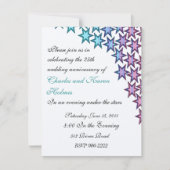 Invitation élégante pour une fête d'anniversaire d (Devant)