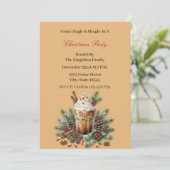 Invitation élégante pour une fête de Noël (Debout devant)