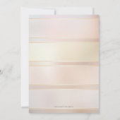 Invitation élégante pour une fête de thé de la fêt (Dos)