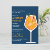 Invitation élégante pour une soirée de cocktail de (Debout devant)