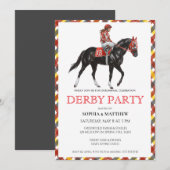 Invitation élégante pour une soirée de courses de (Devant / Derrière)