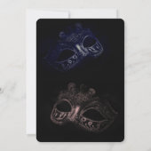 Invitation élégante pour une soirée de mariage (Dos)