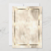 Invitation Élégante Princesse Couronne Balloons Frame Sweet 1 (Dos)