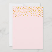 Invitation Élégante princesse Crown Sweet 16 sur rose (Dos)