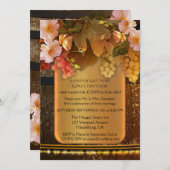 Invitation Elégante Réception de mariage Winery uniquement In (Devant / Derrière)