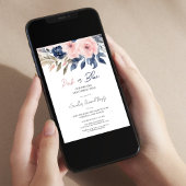 Invitation Élégante révélation de genre