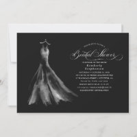 Élégante robe de mariage Fête des mariées noire