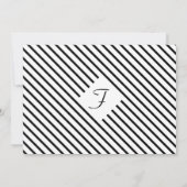 Invitation Élégante robe de mariage nuptiale douche Invitatio (Dos)