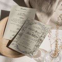 Élégante Robe de Mariée Bohème Fleurie Crème Noir