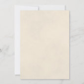 Invitation Elégante Rose Blanche Nous Faisons Toujours Mariag (Dos)