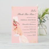 Invitation Elégante Stock La Fête des mariées Bar (Debout devant)