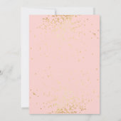 Invitation Elégante Stock La Fête des mariées Bar (Dos)